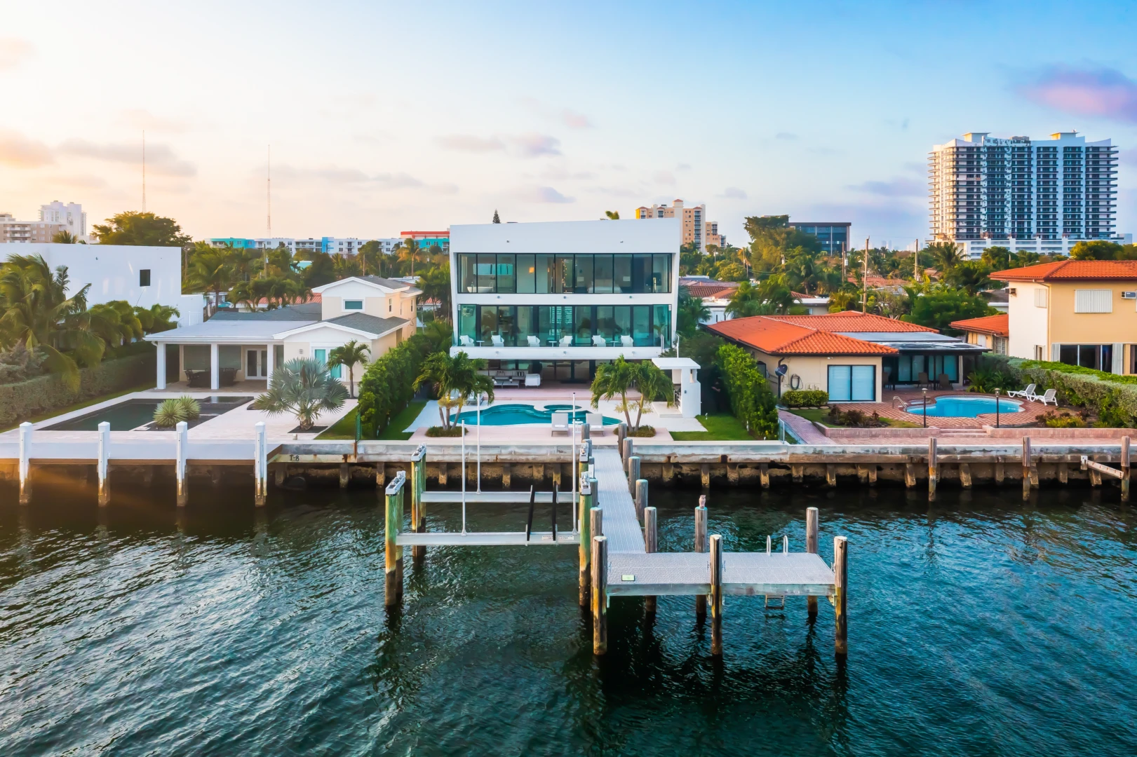 Miami Beach Top Waterfront Villa Locations