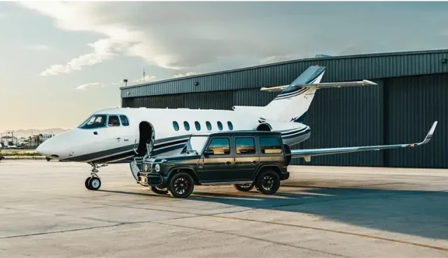 Private jet charter luxury