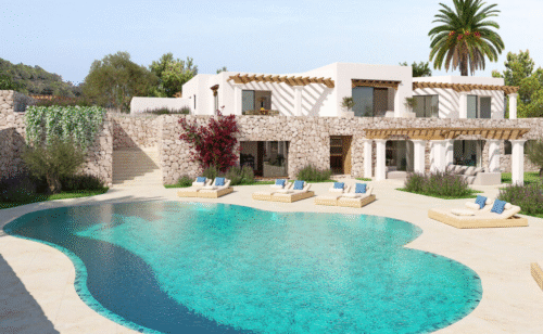 Top Ibiza Luxury Villa Rentals with Private Pools and Sea Views for a Family Trip