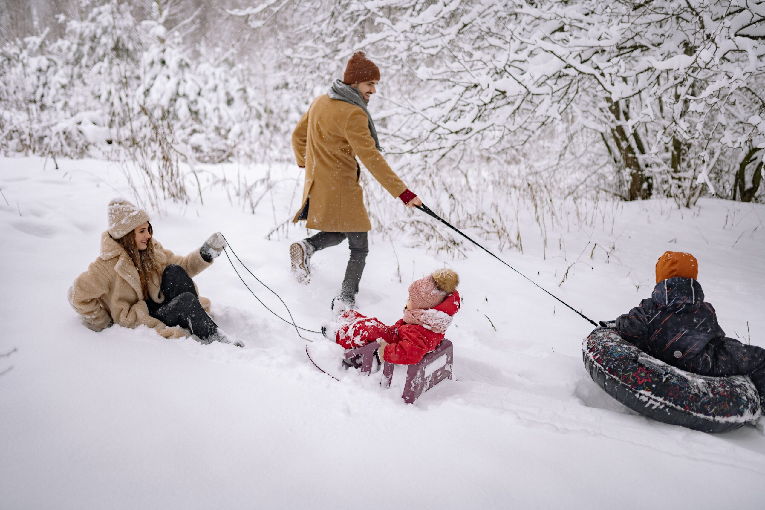 Sledding at Jaillet